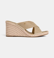 Mules compensées Kenzie brillantes Michael Kors