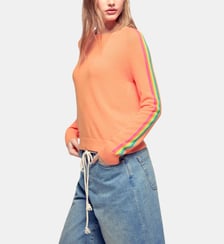 Pull droit en cachemire col rond From Future