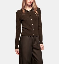 Cardigan ajusté en cachemire From Future