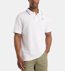Polo droit liserés coton piqué North Sails