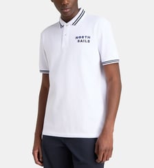 Polo droit signature en coton mélangé North Sails