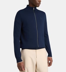 Gilet zippé signature en maille de coton North Sails