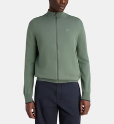 Gilet zippé signature en maille de coton North Sails