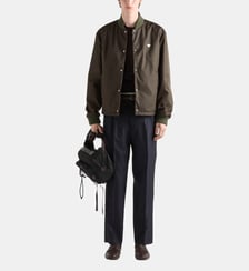 Bomber droit en Re-Nylon Prada