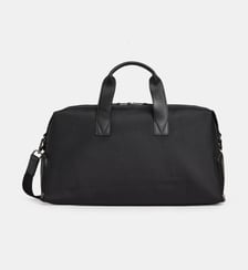 Sac de voyage Eliot nylon et cuir Galeries Lafayette
