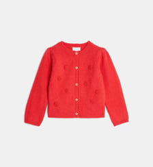 Gilet droit Tamimo à broderies en coton mélangé Cadet Rousselle