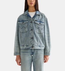 Veste droite en coton Wrangler