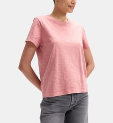 T-shirt droit en coton Lee