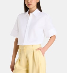 Chemise droite courte Carl coton Margaux Lonnberg