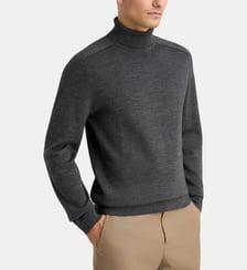 Pull droit Brea col roulé laine Comptoir GL