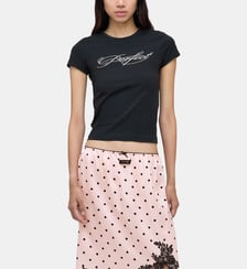 T-shirt droit signature Marc Jacobs