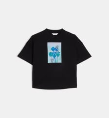 T-shirt droit palmier coton  Palm Angels
