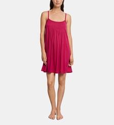 Chemise de nuit Juliet droite en coton bretelles Hanro