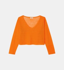 Pull ample en lin mélangé American Vintage
