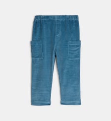 Pantalon cargo droit Tichael velours milleraies Cadet Rousselle