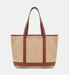 Sac cabas Satine raphia Cherry Paris