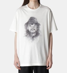 T-shirt ample dessin fantaisie Yohji Yamamoto
