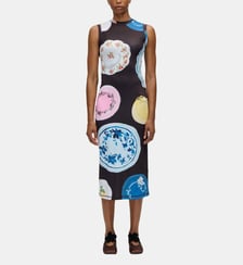 Robe bodycon imprimée Stine Goya