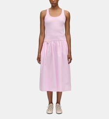 Robe midi à fleur brodée Stine Goya