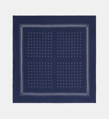 Foulard Armand à imprimé fantaisie en coton bio Galeries Lafayette