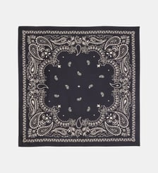 Carré de soie Colorado bandana Galeries Lafayette