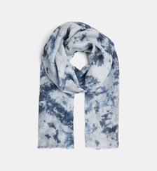 Chèche Ayo tie and dye en lin Galeries Lafayette