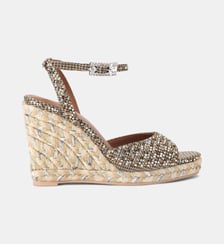 Espadrilles compensées signature Kurt Geiger London