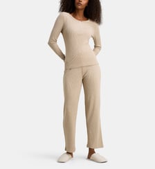 Ensemble pyjama long Diva stretch Galeries Lafayette
