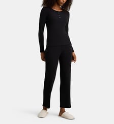Ensemble pyjama long Diva stretch Galeries Lafayette