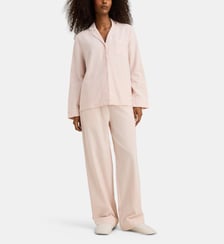 Pyjama long Dassila en coton flanelle Galeries Lafayette