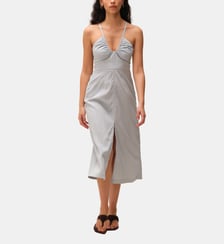 Robe droite longue Anita sans manches Nitah