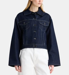 Veste droite Anouar en denim Nitah