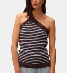Top Jimmy sans manches en coton Nitah