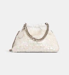 Mini Sac à main Falabella sequins satin et sequins Stella McCartney