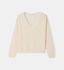 Pull ample en coton mélangé American Vintage