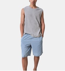 Short droit en coton American Vintage
