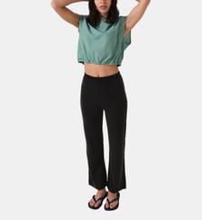 Top droit sans manches en coton American Vintage