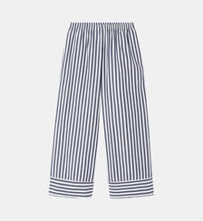 Pantalon droit à rayures American Vintage