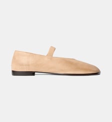 Ballerine Glove en cuir Lemaire