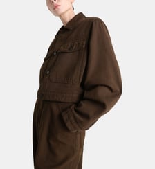 Blouson court en coton Lemaire