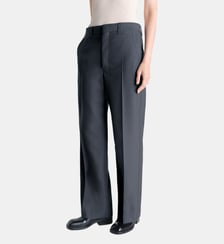 Pantalon droit en laine mélangée Lemaire