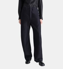 Pantalon chino twisté en coton Lemaire