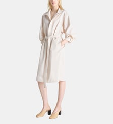Robe liquette manches longues en coton Lemaire
