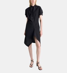 Robes chemise en coton asymétrique Lemaire