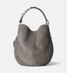 Sac Hobo Quiver Clip Large en cuir Lemaire