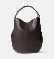 Sac Hobo Quiver Clip Large en cuir Lemaire