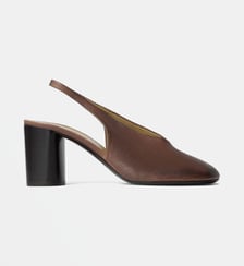 Sandales Glove 80 en cuir Lemaire