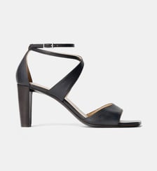 Sandales Cross 80 en cuir Lemaire