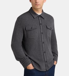 Surchemise droite Cachshirt cachemire Galeries Lafayette
