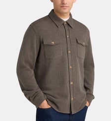 Surchemise droite Cachshirt cachemire Galeries Lafayette
